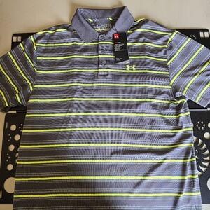 Under Armour Polo Shirt; Loose Fitted XL